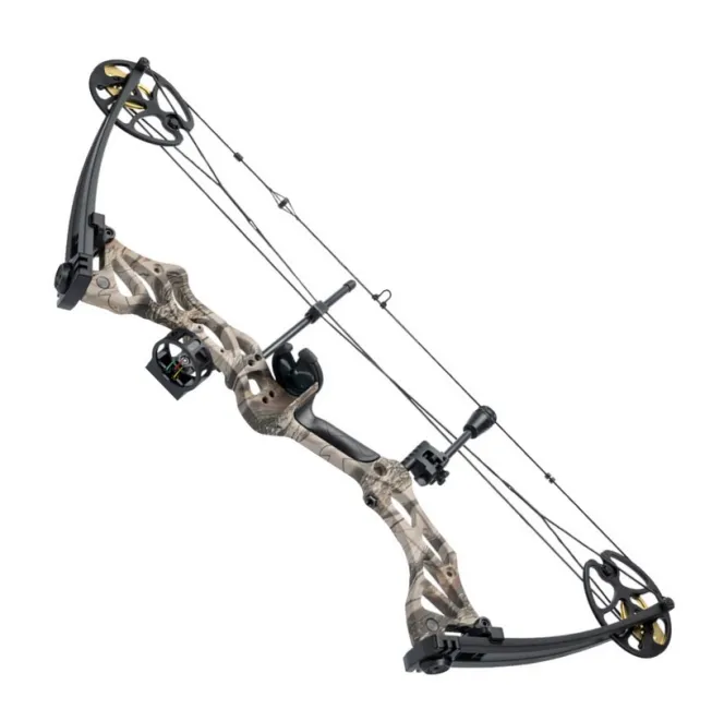 Man Kung Compound Bow "Fossil" 30-70 LBS God Camo